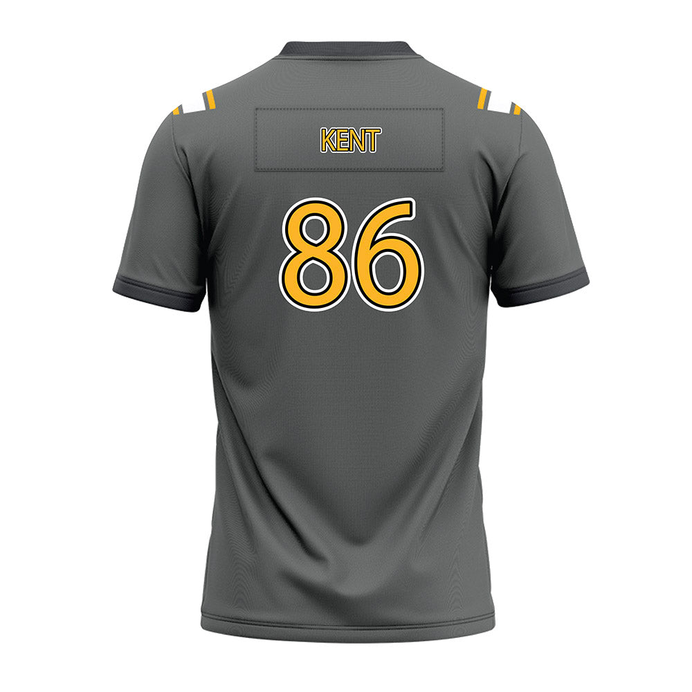 Kennesaw - NCAA Football : Carson Kent - Dark Grey Premium Football Jersey