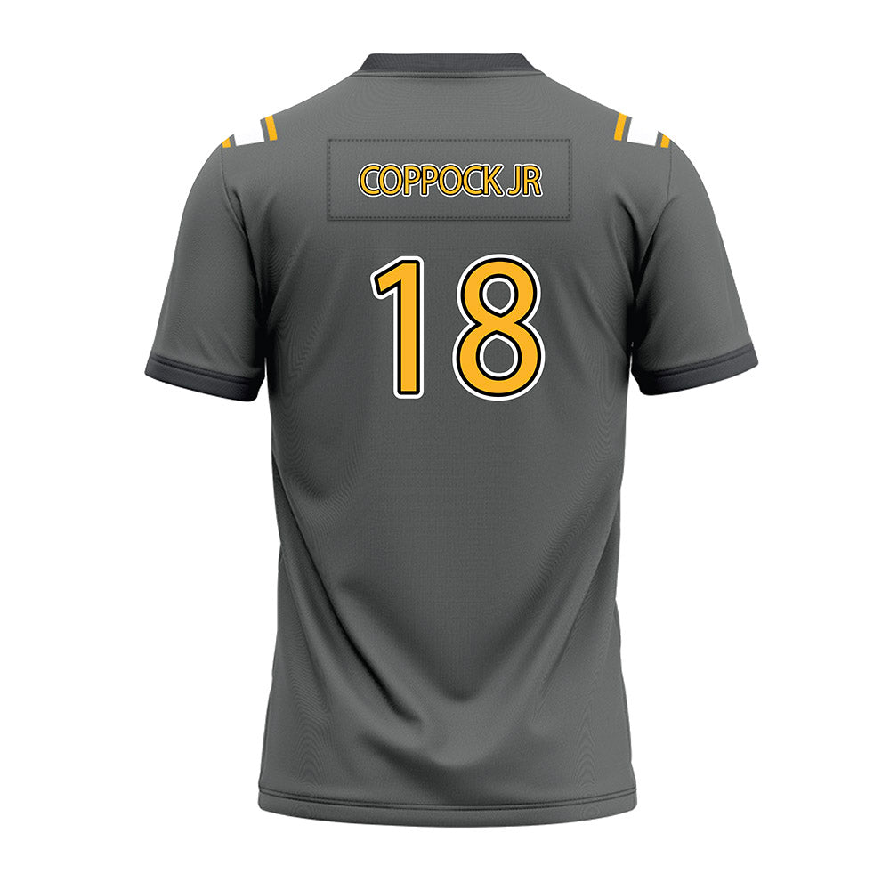 Kennesaw - NCAA Football : Clayton Coppock Jr - Dark Grey Premium Football Jersey-1
