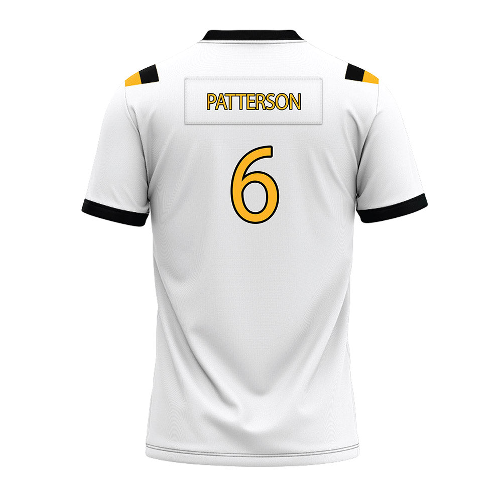 Kennesaw - NCAA Football : Marcus Patterson - White Premium Football Jersey-1