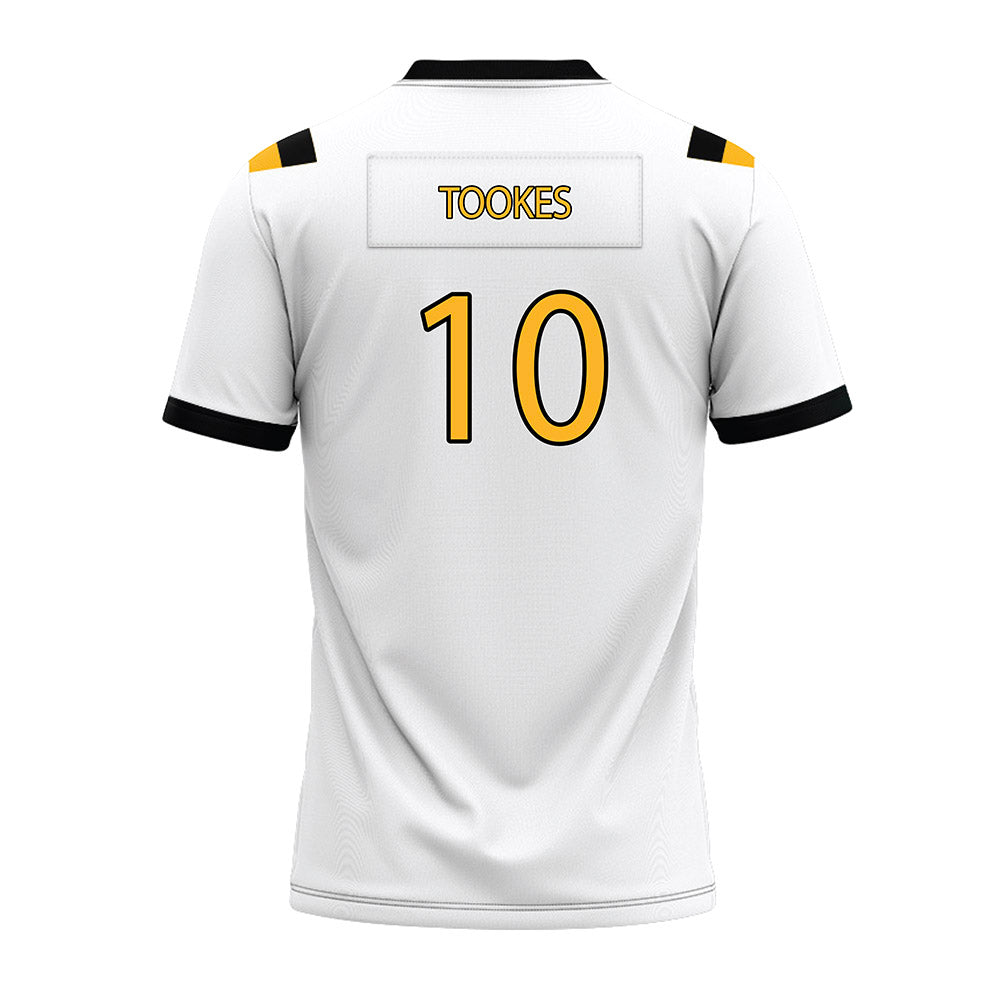 Kennesaw - NCAA Football : Ethan Tookes - White Premium Football Jersey-1