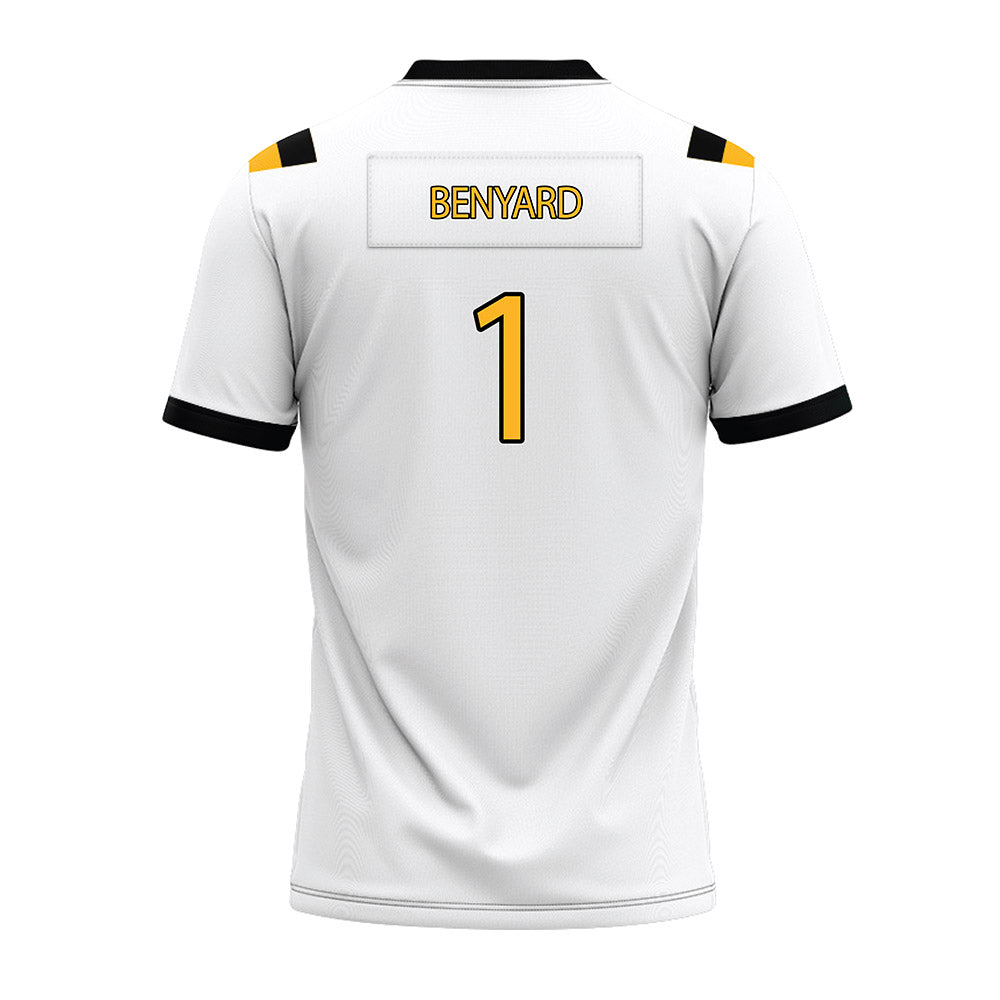 Kennesaw - NCAA Football : Gabriel Benyard - White Premium Football Jersey