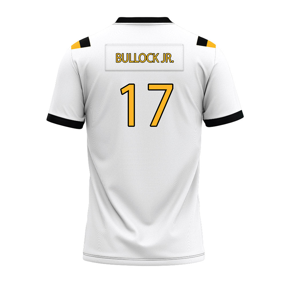 Kennesaw - NCAA Football : Gerard Bullock Jr. - White Premium Football Jersey-1