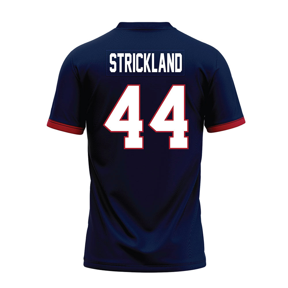 Liberty - NCAA Football : Joe Strickland - Navy Premium Football Jersey-1