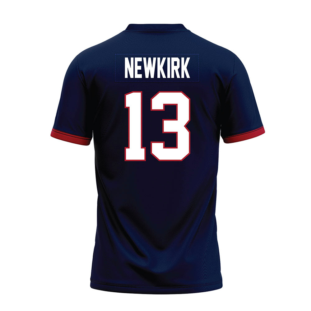 Liberty - NCAA Football : Nasir Newkirk - Navy Premium Football Jersey-1