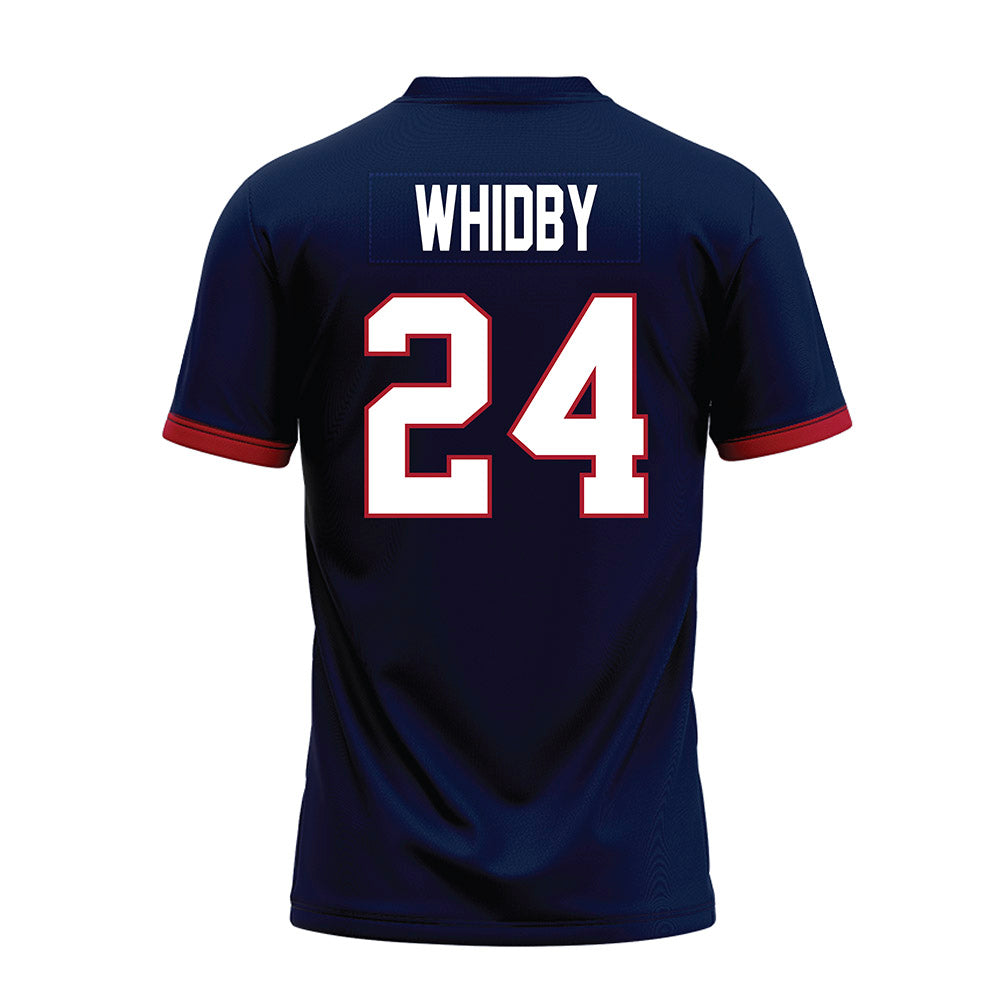 Liberty - NCAA Football : Kaidon Whidby - Navy Premium Football Jersey