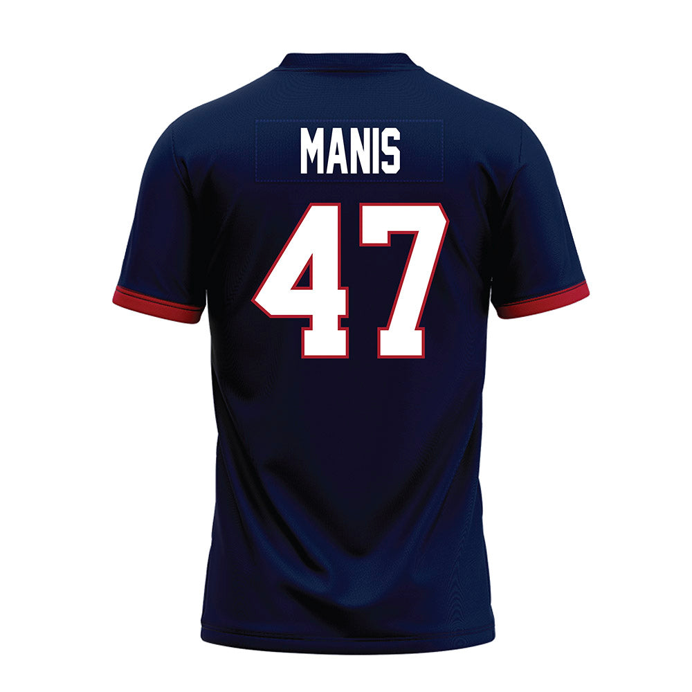 Liberty - NCAA Football : Ryan Manis - Navy Premium Football Jersey