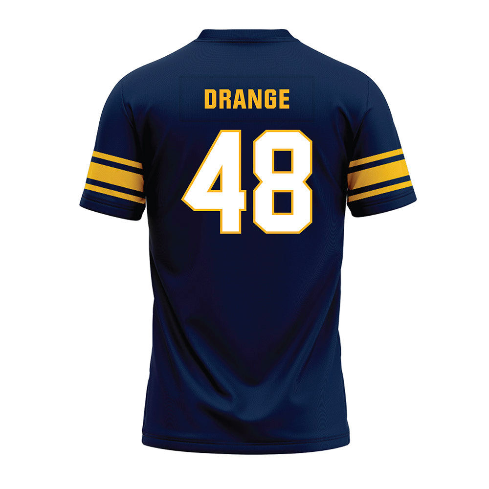 UW Eau Claire - NCAA Football : Jack Drange - Navy Premium Football Jersey-1