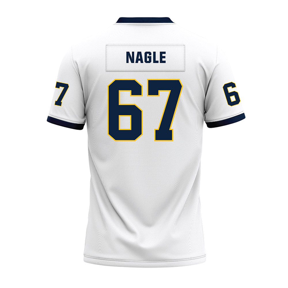 Murray State - NCAA Football : Thatcher Nagle - White Premium Football Jersey-1