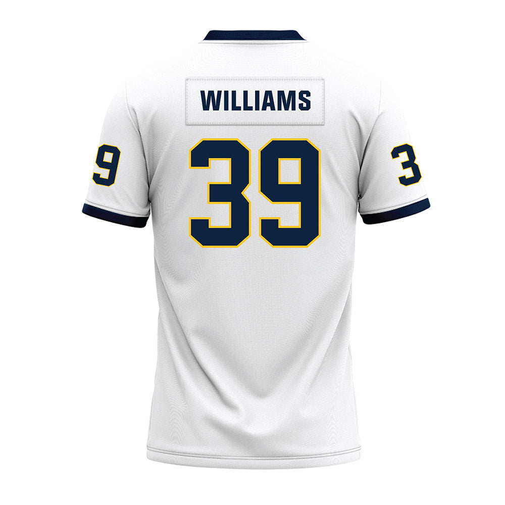 Murray State - NCAA Football : Malachi Williams - White Premium Football Jersey