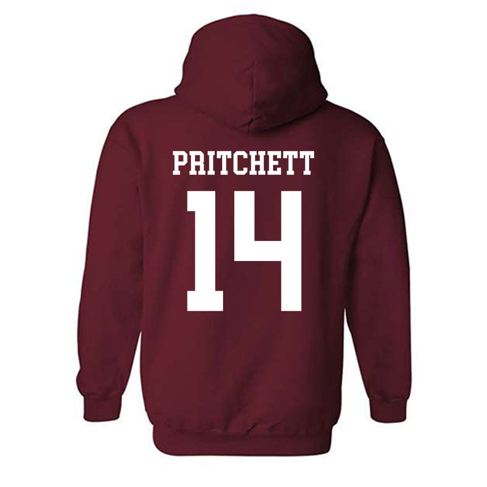Alabama - NCAA Football : Marshall Pritchett - Classic Hooded Sweatshirt-1
