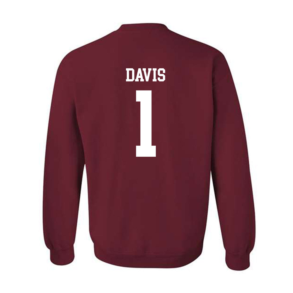 Alabama - Mens Basketball Alumni : Chuck Davis - Crewneck Sweatshirt