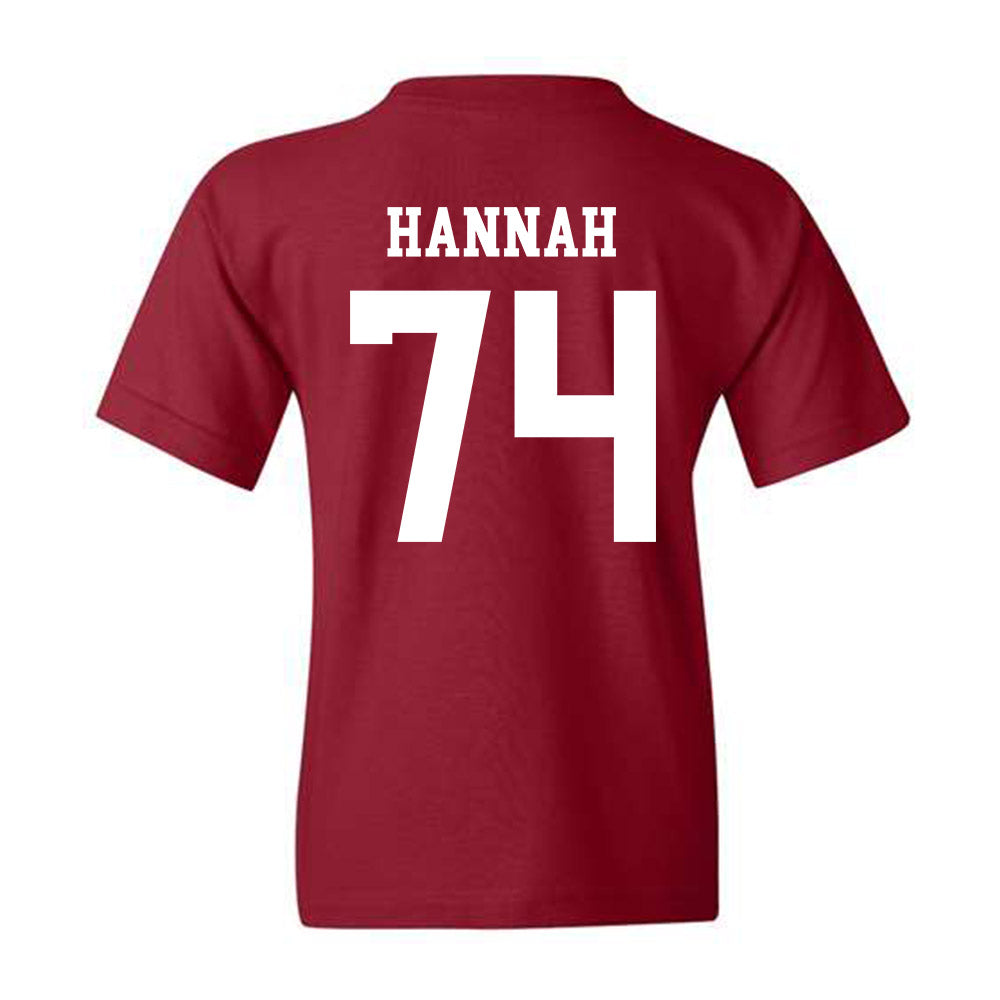 Alabama - Football Alumni : David Hannah - Classic Shersey Youth T-Shirt