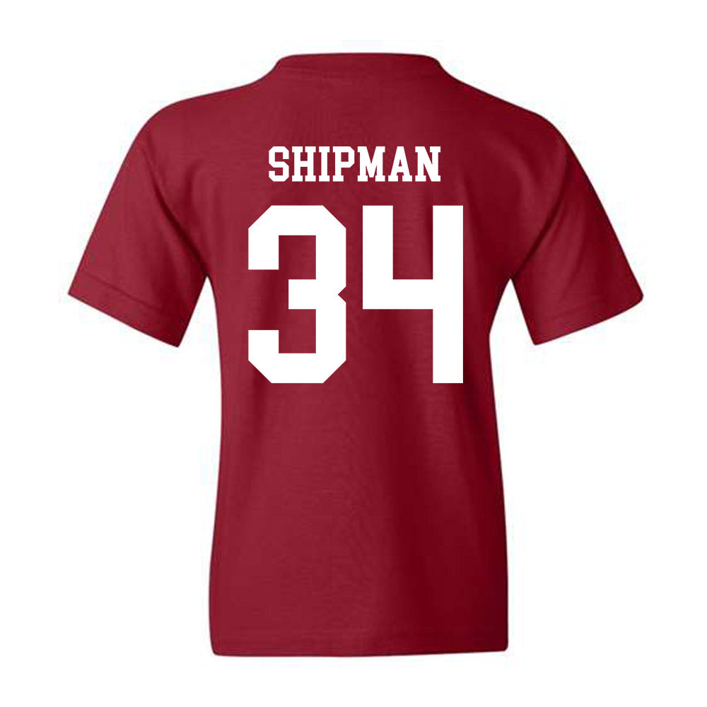 Alabama - Softball Alumni : Ally Shipman - Classic Shersey Youth T-Shirt