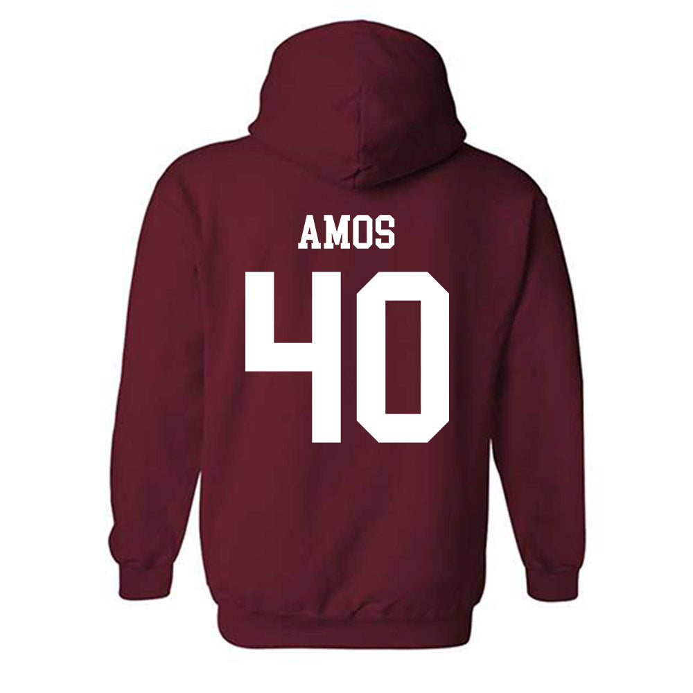 Alabama - Football Alumni : Giles Amos - Classic Shersey Hooded Sweatshirt