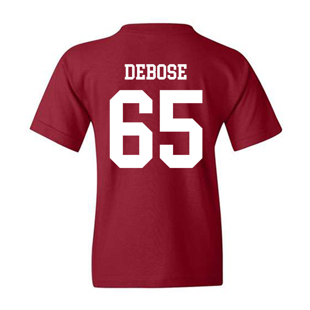 Alabama - NCAA Football : Micah DeBose - Classic Shersey Youth T-Shirt-1