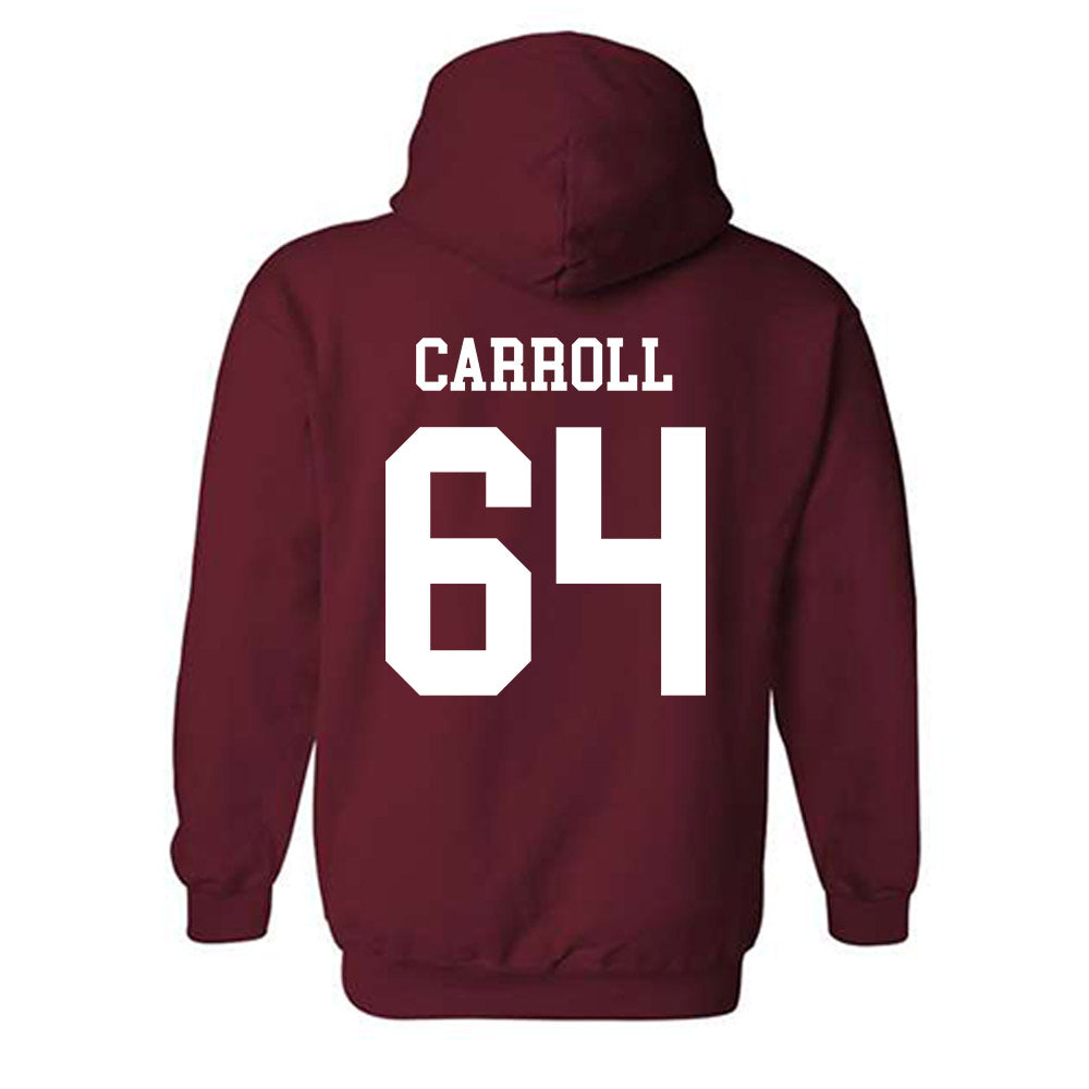Alabama - NCAA Football : Michael Carroll - Classic Shersey Hooded Sweatshirt-1