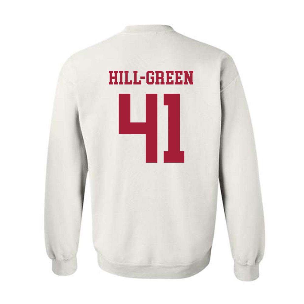 Alabama - NCAA Football : Nikhai Hill-Green - Vintage Shersey Crewneck Sweatshirt-1