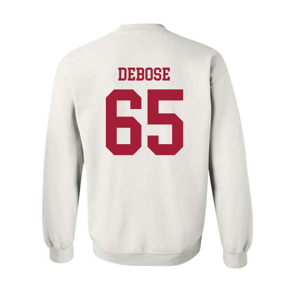 Alabama - NCAA Football : Micah DeBose - Vintage Shersey Crewneck Sweatshirt-1