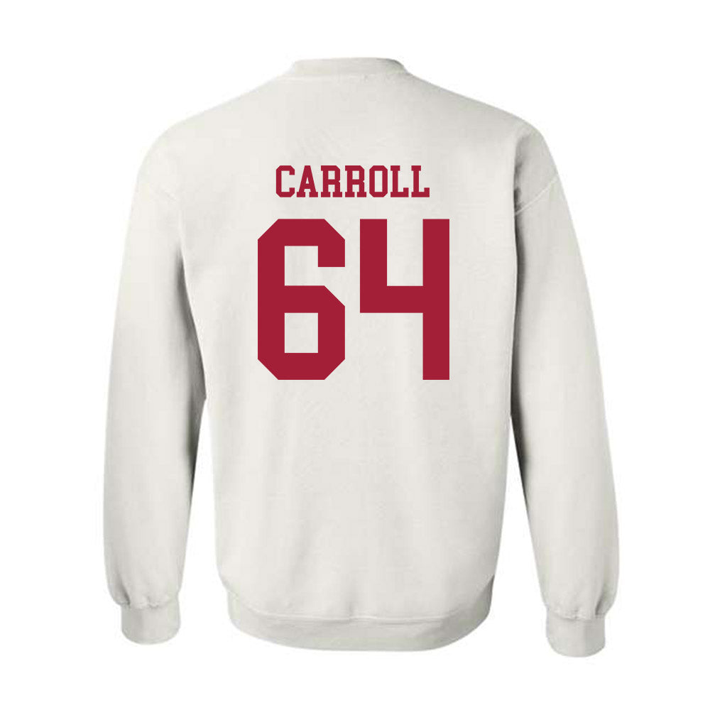Alabama - NCAA Football : Michael Carroll - Vintage Shersey Crewneck Sweatshirt-1
