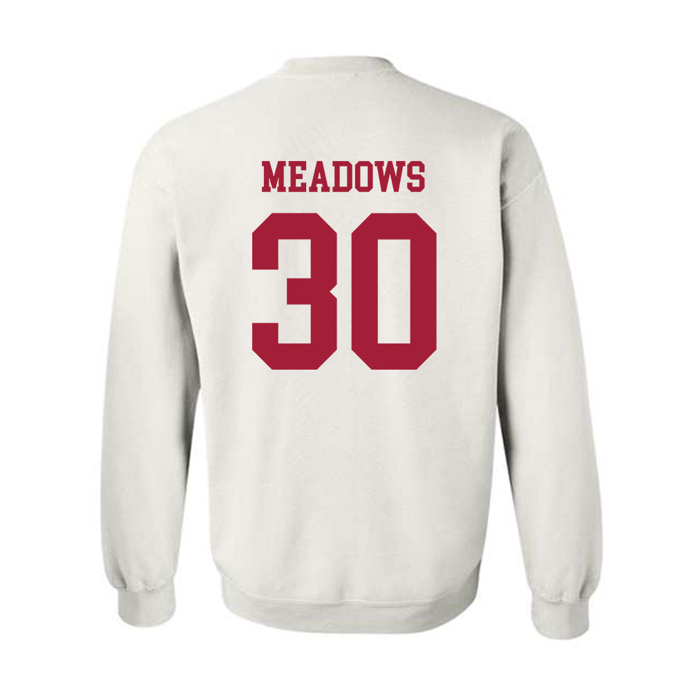 Alabama - NCAA Football : Derek Meadows - Vintage Shersey Crewneck Sweatshirt-1