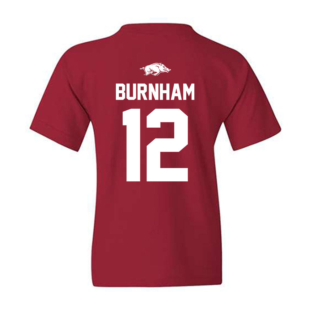 Arkansas - NCAA Softball : Payton Burnham - Classic Shersey Youth T-Shirt-1