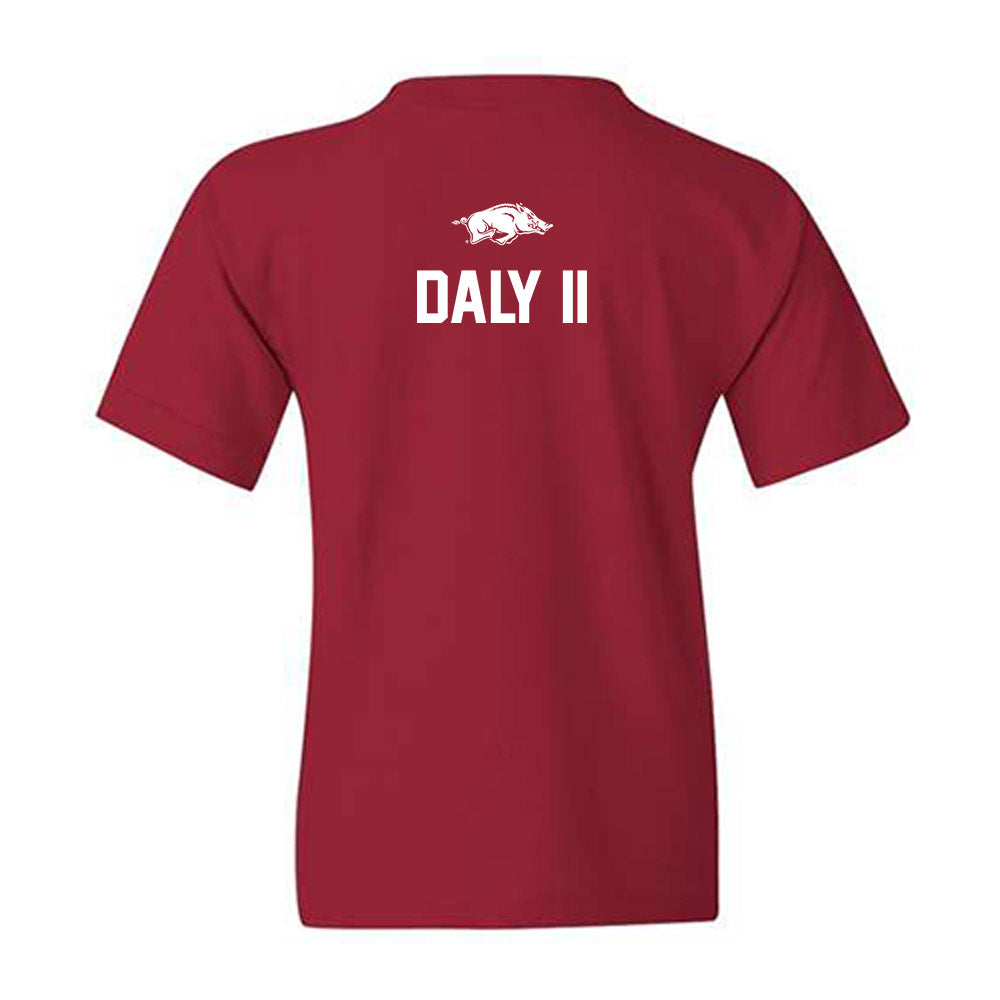 Arkansas - NCAA Men's Golf : John Daly II - Classic Shersey Youth T-Shirt-1