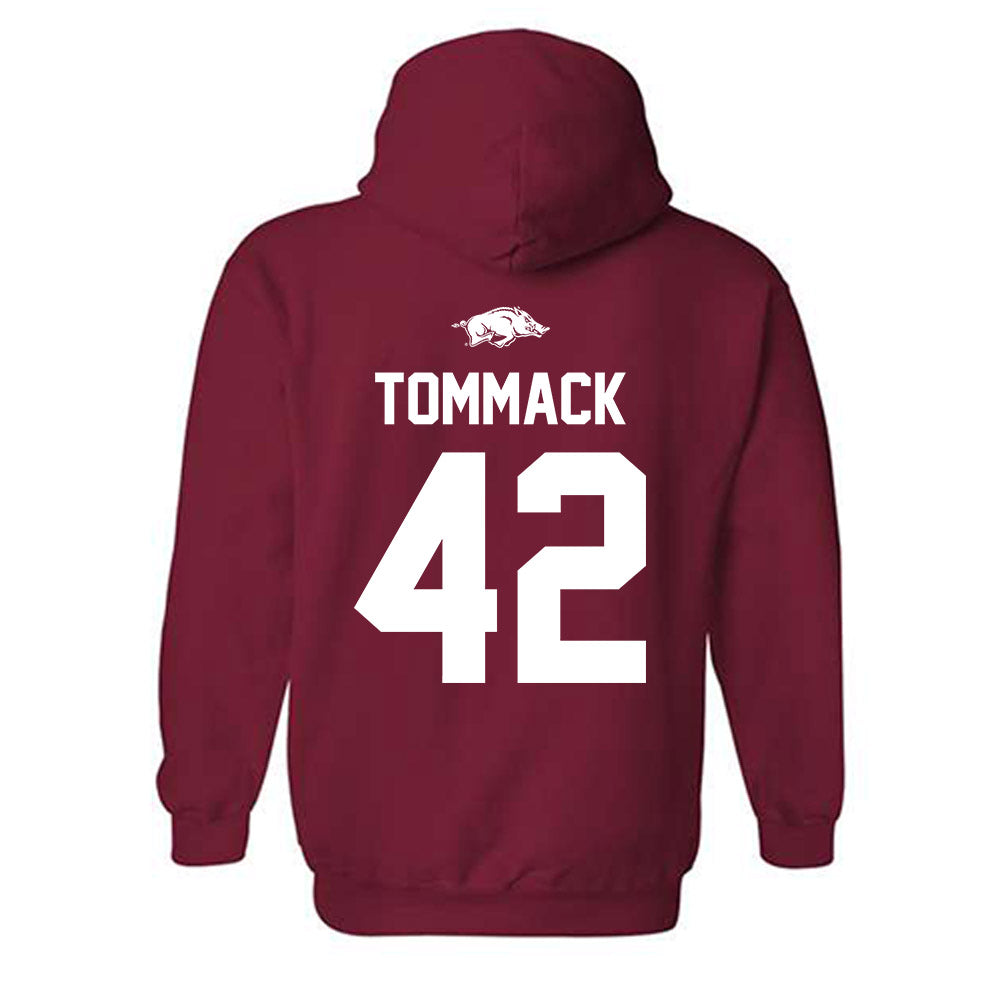 Arkansas - NCAA Women's Soccer : Taylor Tommack - Hooded Sweatshirt