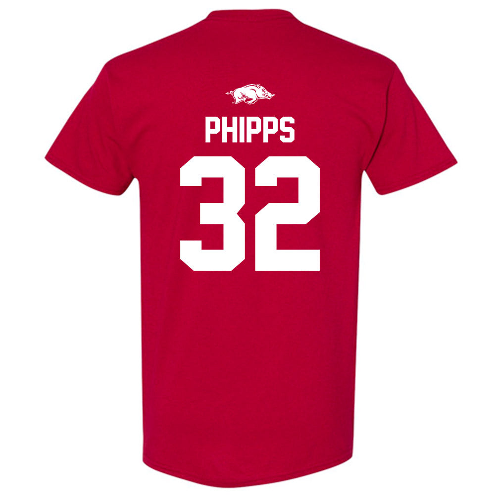Arkansas - NCAA Football : Landon Phipps - Classic Shersey T-Shirt-1