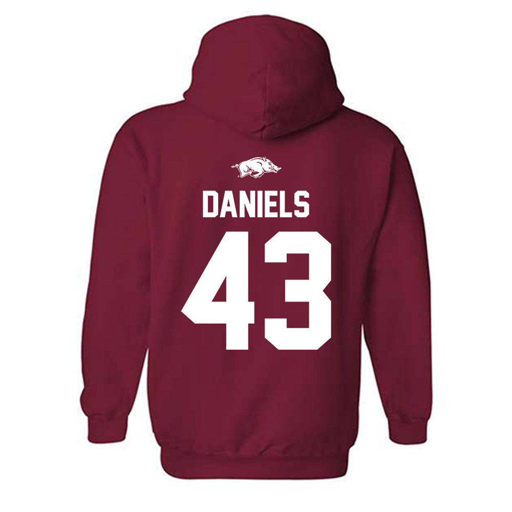 Arkansas - NCAA Women's Basketball : Makayla Daniels - Hooded Sweatshirt