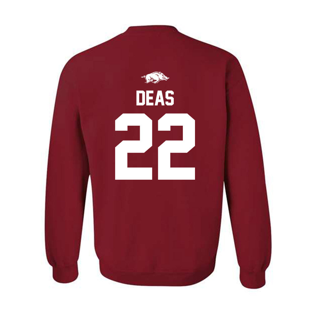 Arkansas - NCAA Women's Basketball : Bonnie Deas - Classic Shersey Crewneck Sweatshirt-1