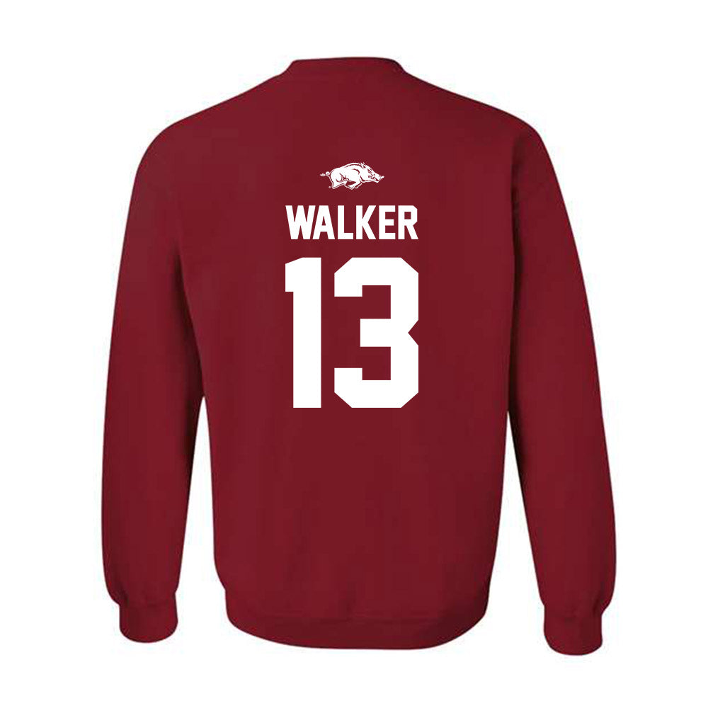 Arkansas - NCAA Football : Kani Walker - Classic Shersey Crewneck Sweatshirt-1