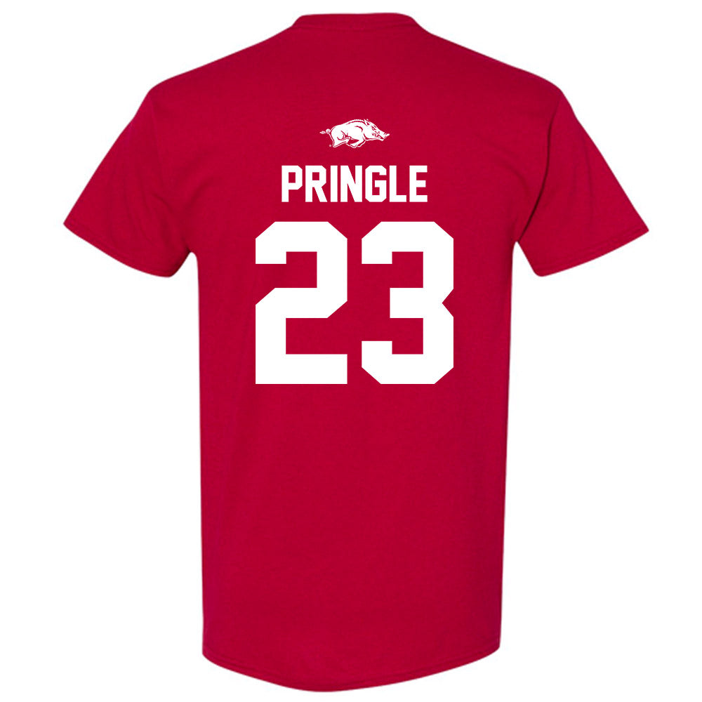 Arkansas - NCAA Men's Basketball : Nick Pringle - Classic Shersey T-Shirt-1