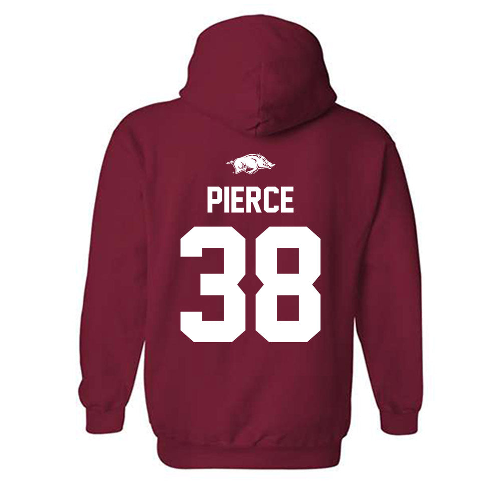 Arkansas - NCAA Football : Anton Pierce - Hooded Sweatshirt