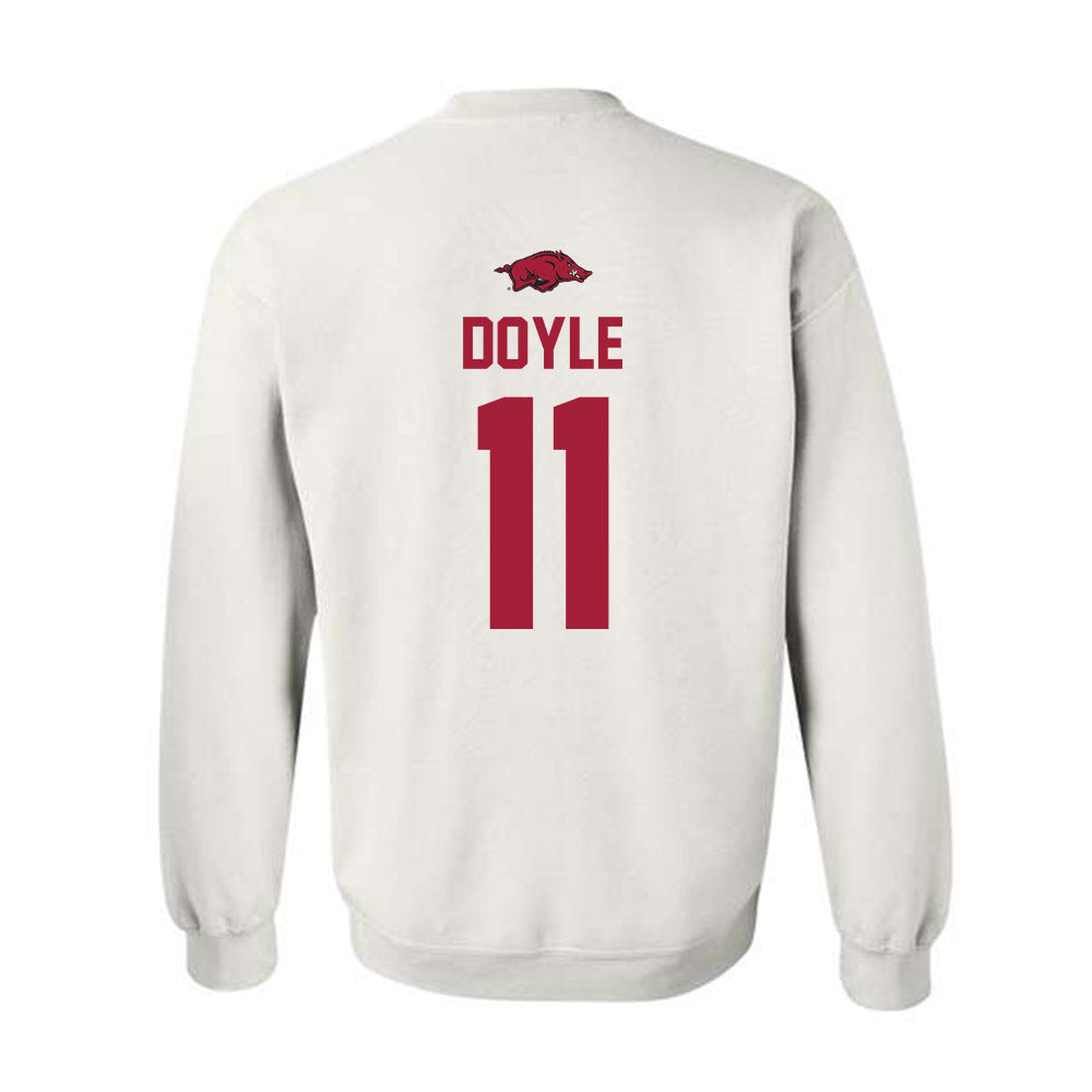 Arkansas - NCAA Women's Soccer : Kate Doyle - Classic Shersey Crewneck Sweatshirt-1