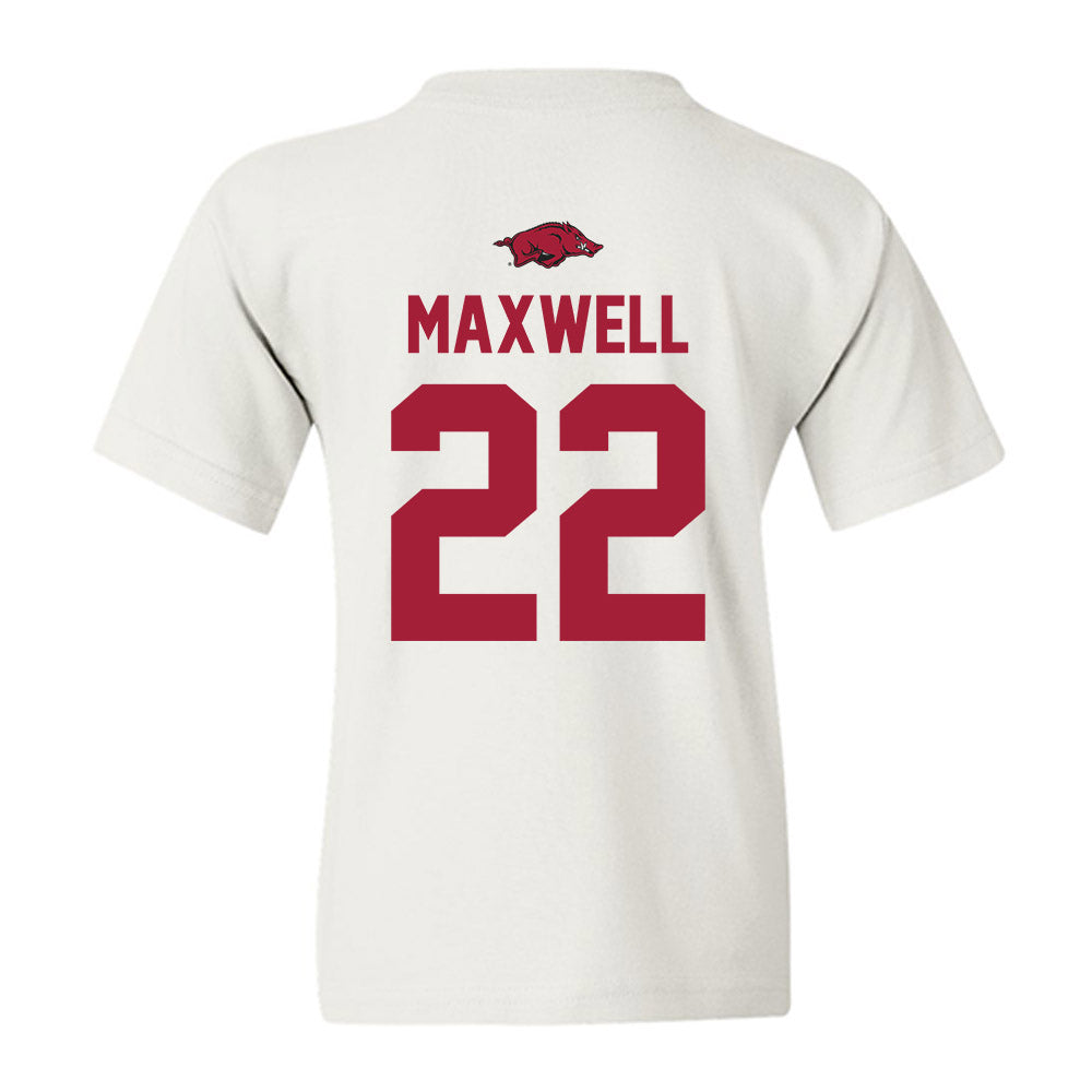 Arkansas - NCAA Baseball : Logan Maxwell - Classic Shersey Youth T-Shirt-1