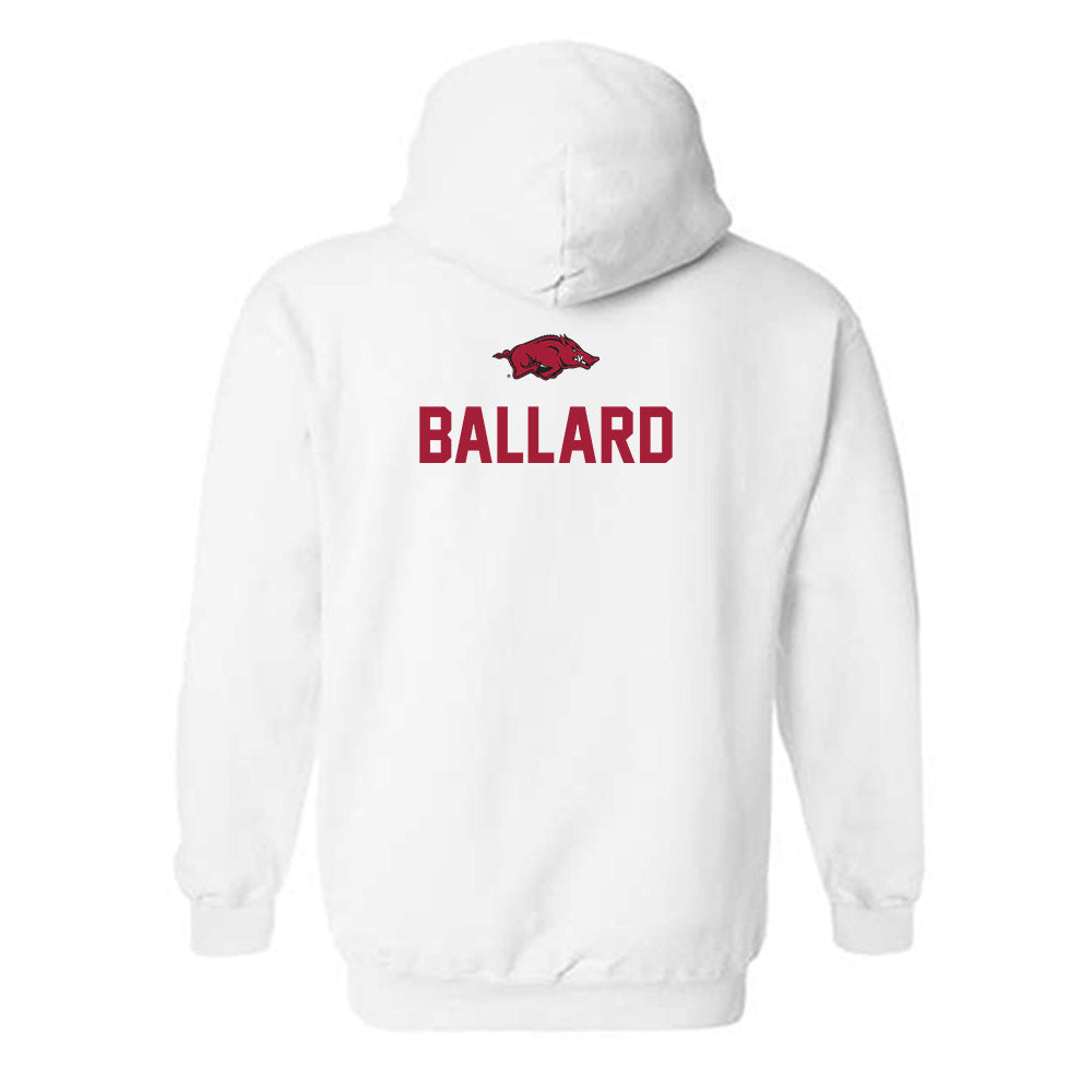 Arkansas - NCAA Women's Track & Field : Simone Ballard - Classic Shersey Hooded Sweatshirt-1