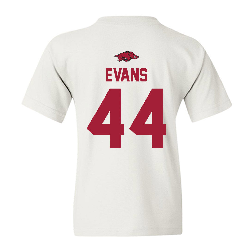 Arkansas - NCAA Women's Volleyball : Zoi Evans - Classic Shersey Youth T-Shirt-1