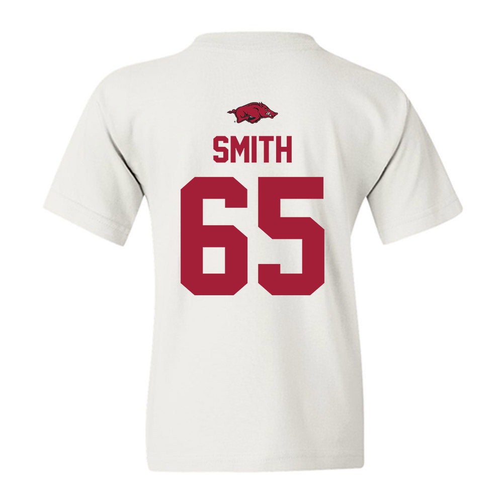 Arkansas - NCAA Football : Aaron Smith - Classic Shersey Youth T-Shirt-1