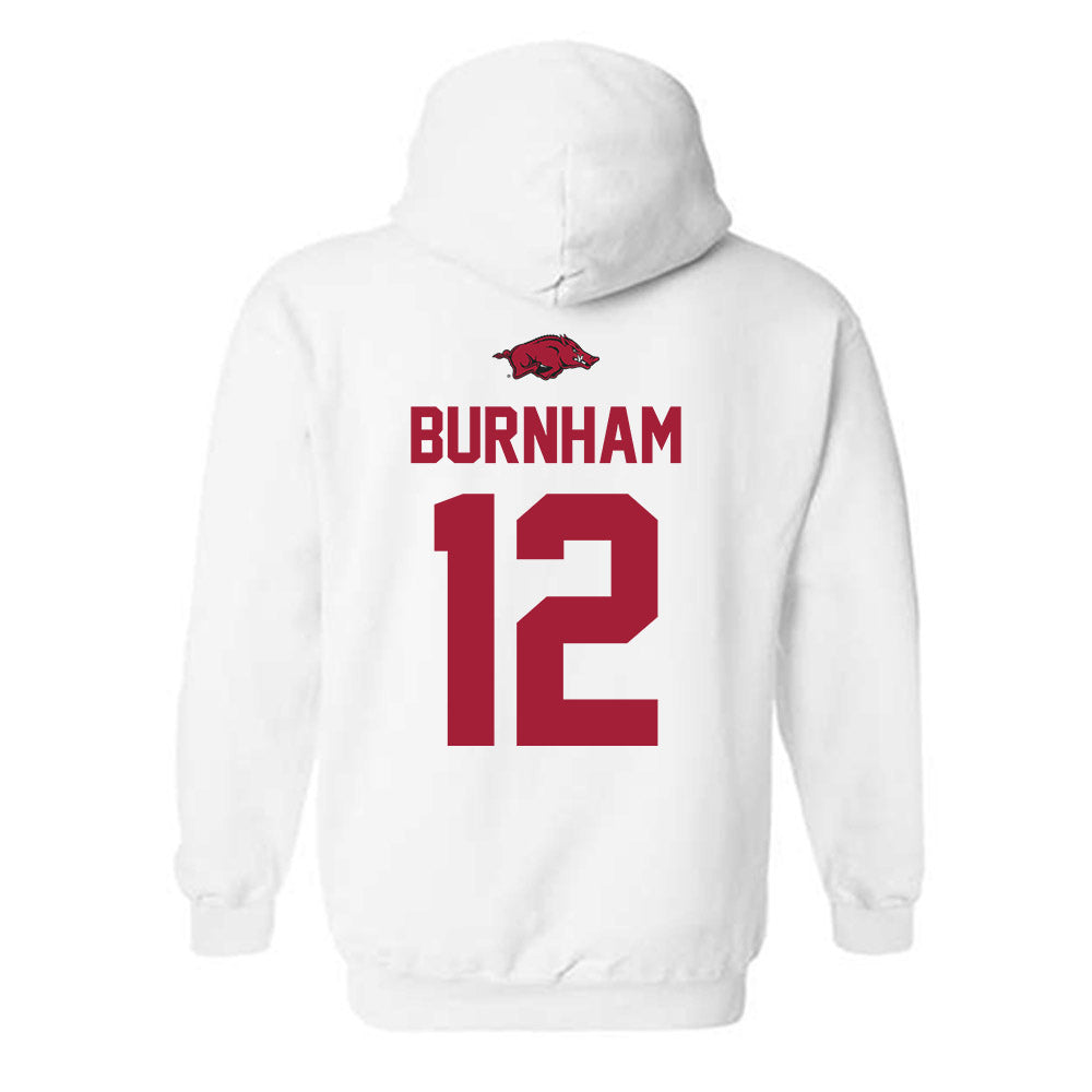 Arkansas - NCAA Softball : Payton Burnham - Classic Shersey Hooded Sweatshirt-1