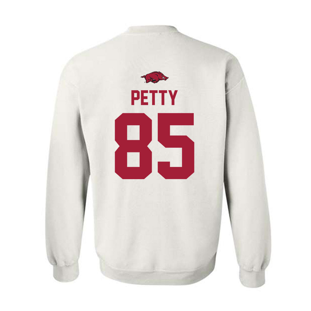 Arkansas - NCAA Football : Jace Petty - Classic Shersey Crewneck Sweatshirt-1
