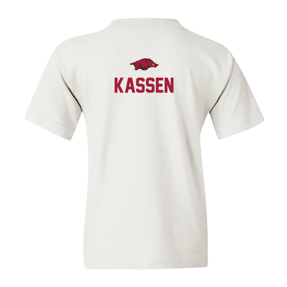 Arkansas - NCAA Men's Track & Field : Cale Kassen - Classic Shersey Youth T-Shirt-1