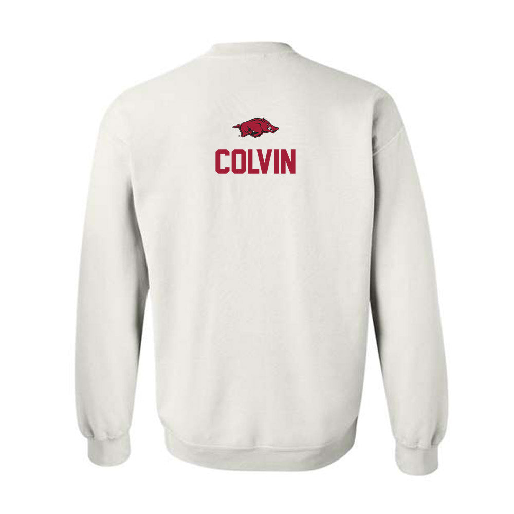 Arkansas - NCAA Women's Swimming & Diving : Gracie Colvin - Classic Shersey Crewneck Sweatshirt-1