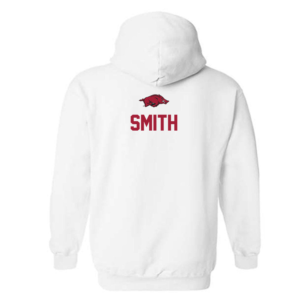 Arkansas - NCAA Women's Gymnastics : Leah Smith - Classic Shersey Hooded Sweatshirt-1