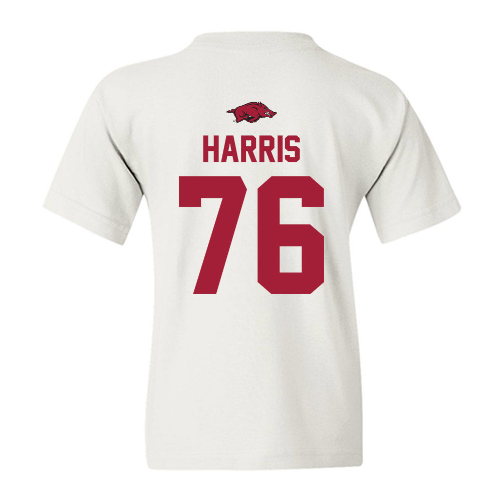 Arkansas - NCAA Football : E'Marion Harris - Classic Shersey Youth T-Shirt-1