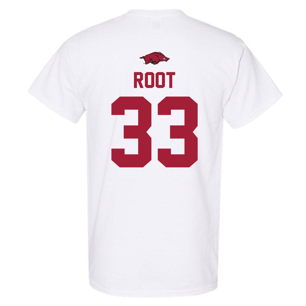 Arkansas - NCAA Baseball : Zach Root - Classic Shersey T-Shirt-1