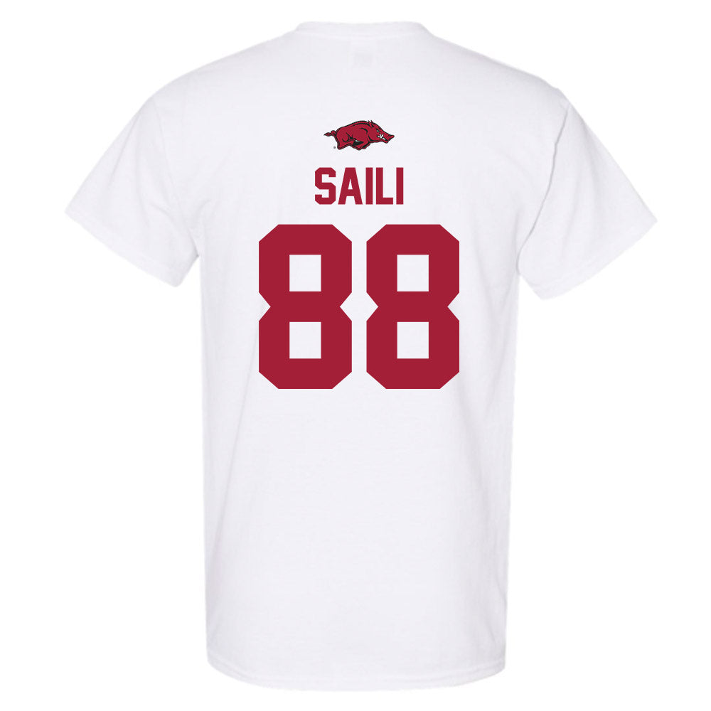 Arkansas - NCAA Football : Danny Saili - Classic Shersey T-Shirt-1