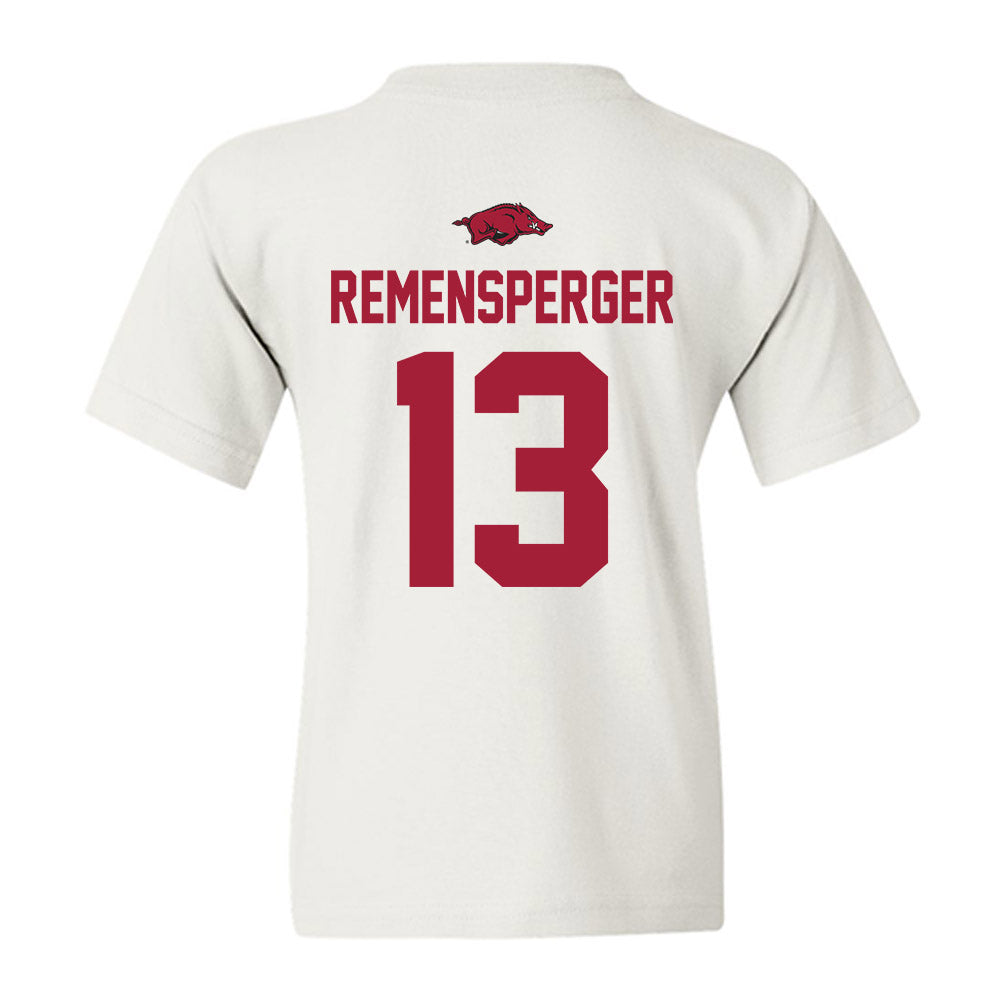 Arkansas - NCAA Women's Volleyball : Kiki Remensperger - Classic Shersey Youth T-Shirt-1