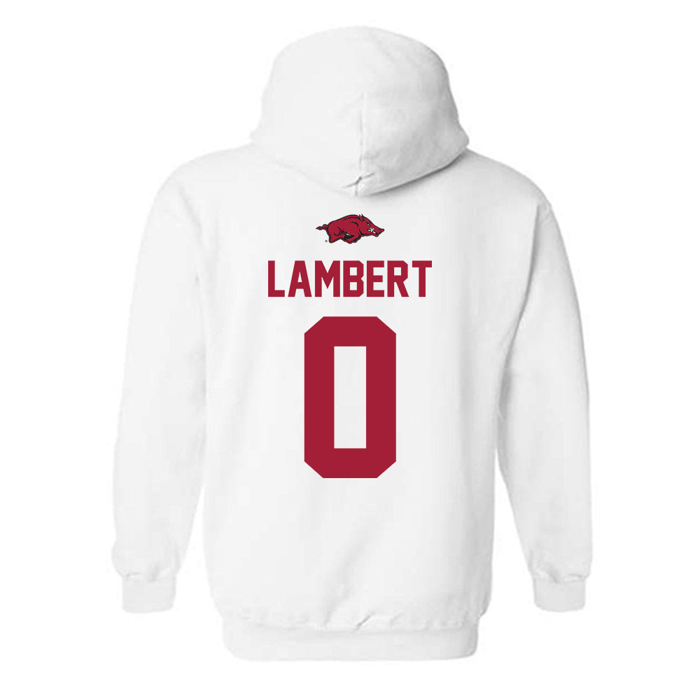 Arkansas - NCAA Women's Volleyball : Lolo Lambert - Classic Shersey Hooded Sweatshirt-1