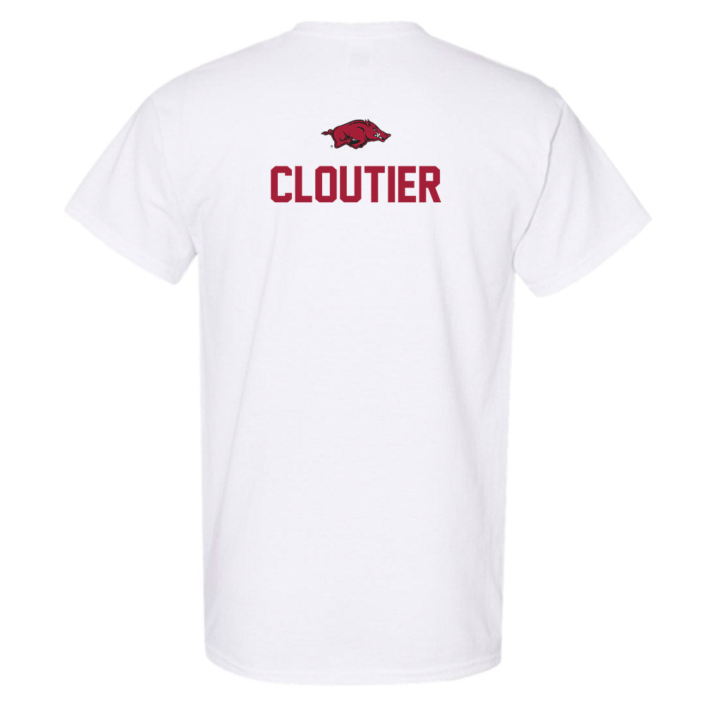 Arkansas - NCAA Women's Track & Field : Emily Cloutier - Classic Shersey T-Shirt-1