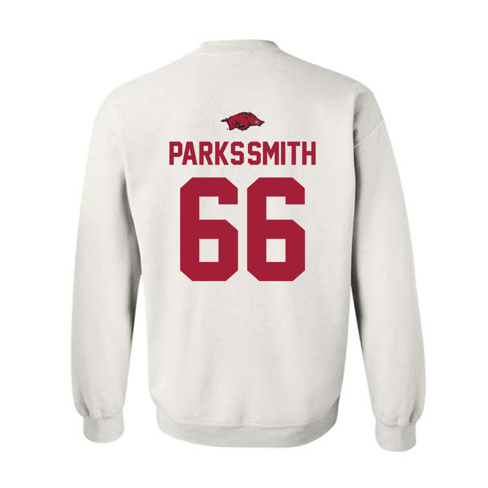 Arkansas - NCAA Football : Payton Parks-Smith - Classic Shersey Crewneck Sweatshirt-1